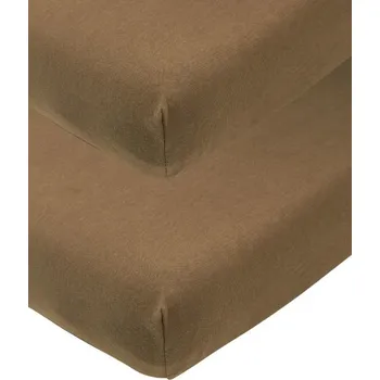 Prostěradlo Meyco Žerzejové prostěradlo 40x80/90 - Chocolate