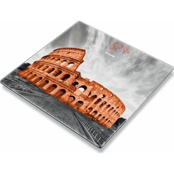 Osobní váha Beurer GS 215 Rome Design sklenená váha