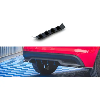 Auto-moto Difuzor zadního nárazníku Škoda Kamiq černý lesklý plast