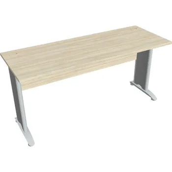 Kancelářský vozík HOBIS kancelářský stůl pracovní rovný - CE 1600, akát + doprava zdarma