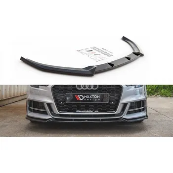 Nárazník Spojler pod nárazník lipa V.3 Audi S3 8V Facelift matný plast