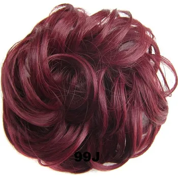 Příčesek Girlshow K0103599J příčesek na gumičce burgundské víno