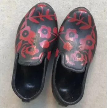 Doplněk pro panenku Botasky a jiné boty pro panenku Barbie a Kena Varianta: 6 černé dřeváky