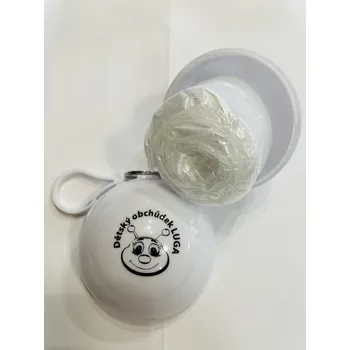 Pláštěnka Pláštěnka pončo - Bílá