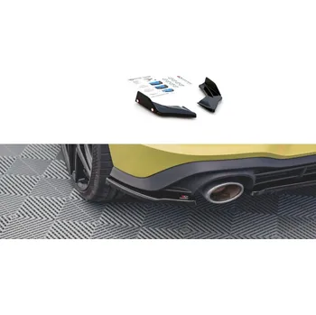 Auto-moto Splittery zadní boční V.2 Volkswagen Golf 8 GTI Clubsport carbon look