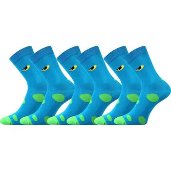 Dětské ponožky 3 kusy v balení Lonka Twidorik modrá Velikost: 30-34