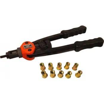 Nýtovací pistole Magma Nýtovací kleště M3-M10 330mm, páková nýtovačka + závitové nýty