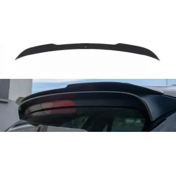 Tuning Prodloužení střešního spojleru BMW X5 E70 Facelift Mpack 2010-2013 černý lesklý plast