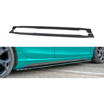 Auto-moto Prahové lišty Volvo V40 R-design černý lesklý plast