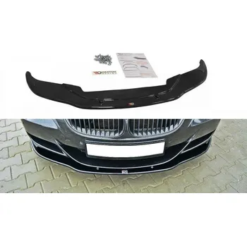 Autodíl Spojler pod přední nárazník lipa V.2 BMW M6 E63 2005- 2010 černý lesklý plast