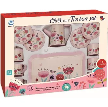 Sada nádobí Nádobí kovové s květinovým motivem