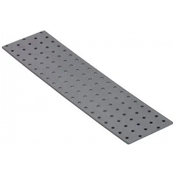 Spojovací deska PP16 DMX 100x400 mm perforovaná (zinkovaný plech)