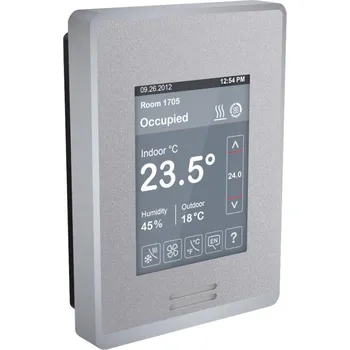 vypínač SCHN SER8350A0B00 Fancoilový regulátor s dotyk. LCD a čidlem vlhkosti, BACnet RP 0,05kč/ks