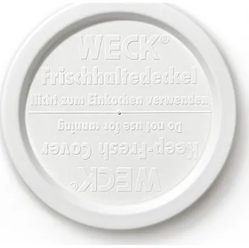 Víčko plastové Keep Fresh ke sklenicím WECK 100 mm, 5 ks