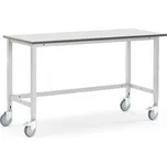 Pojízdný dílenský stůl Motion, 1500x600 mm, šedá deska HPL 2740641AJ