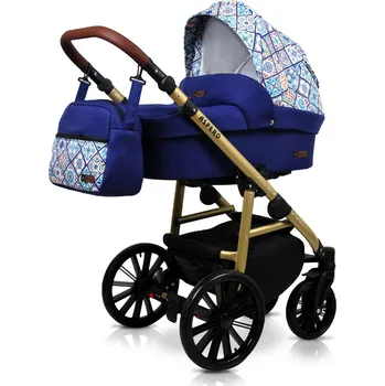 Kočárek Kombinovaný kočárek Raf-pol ASPERO ALU 2024 Portuguese Tiles