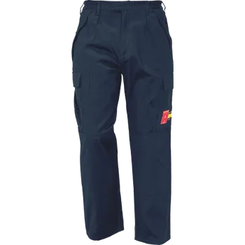 Pánské oblečení Červa | CERVA antistatické kalhoty do pasu COEN - 48 / tmavě modrá/černá 002055