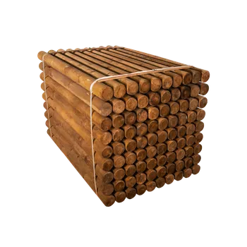 Plotový sloupek Dřevěná kulatina - dl. 250 cm, prům. 10 cm