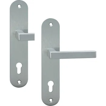 Cobra Tower bezpečnostní kování Provedení: klika/klika, Povrch: elox nerez - F9, Rozteč: 92