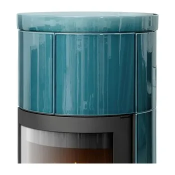 Krbová kamna Abx Galie I - aquamarin;