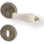 Dveřní kování ACT Servis Antik Provedení: otvor pro obyčejný klíč BB, Povrch: bronz patina