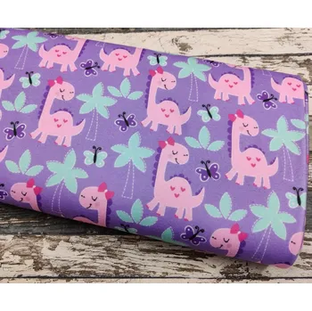 Fleece antipiling, Dinosauři na fialové