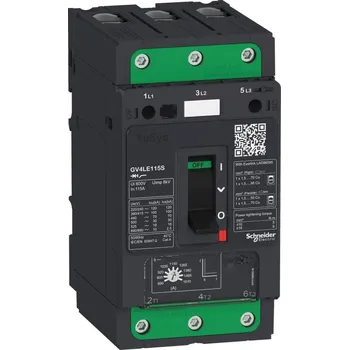 Stavebniny SCHN GV4LE115S Motorový jistič magnetická sp. 115A 100kA Elink RP 1,83kč/ks