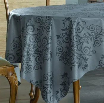 ubrus Ubrus PVC metráž šířka 140 cm zámecký vzor šedo-černý 673441