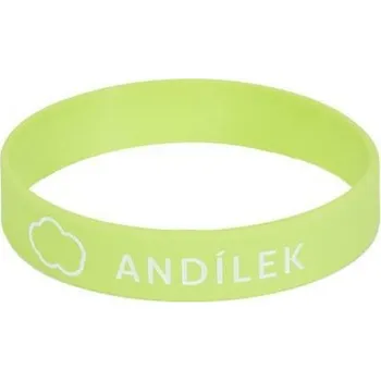 dětské pítko R&B Mědílek Náramek na Zdravou láhev Andílek - zelený