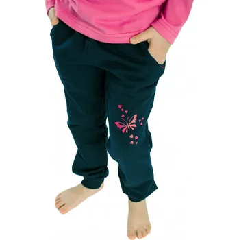 Betty mode Dívčí tepláky MOTÝL 122 šedá