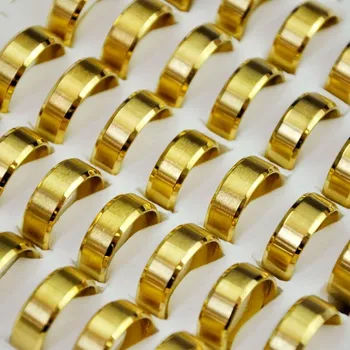 Prsten Snubní prsten zlatý 8mm - 8/ 56-58