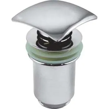 Ventil Umyvadlový ventil 01939-KLIK čtvercová zátka 5/4", celokovová