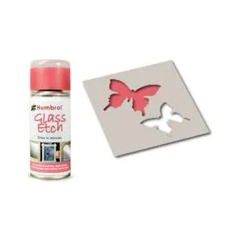 Modelářská barva HUMBROL Humbrol sprej na sklo AD7701 - Glass Etch Pink CF_31-AD7701