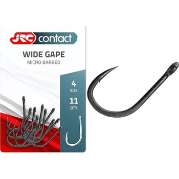 Rybářský háček Kaprové háčky JRC Contact Wide Gape Carp Hooks 11 ks velikost: 8