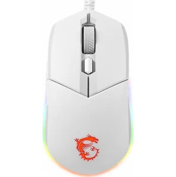 Myš MSI herní myš CLUTCH GM11 WHITE Gaming/ 5.000 dpi/ RGB Lighting/ 6 tlačítek/ USB
