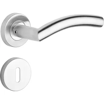 Dveřní kování Nerezové kování Rostex Palermo-R Provedení: otvor pro FAB klíč PZ