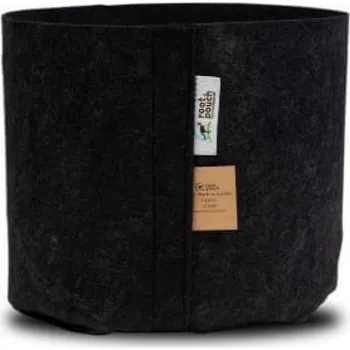 Květináč Root pouch Black objem: 3,8l