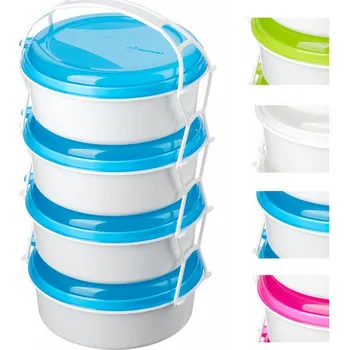 Jídlonosič Jídlonosič MIRAhome plast 4x1 l mix barev Rychlá expedice, doprava Zdarma od 999 Kč