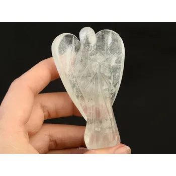 Přírodní kámen Anděl z křišťálu 83g