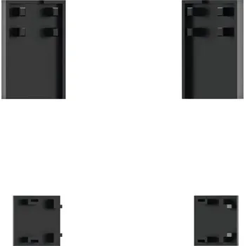 Sada krytek pro Ramalli a Ballino černá CAP20004