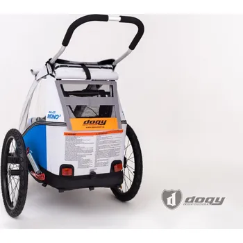 DOGY components Větrací reflexní síťka na vozík CROOZER a XLC jednomístný/á šedá