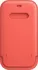 Pouzdro na mobilní telefon Apple Leather Sleeve MagSafe pro Apple iPhone 12/12 Pro růžově citrusové