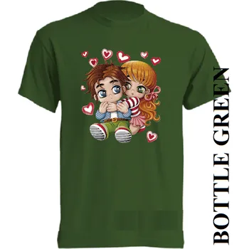 detske-levne-bavlnene-tricko-potisk-chlapec-divka Barva: Bottle green - lahvově zelená, velikost: 152