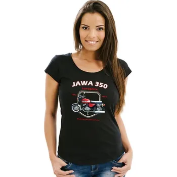 Dámské tričko Striker Dámské tričko Jawa 350/634 černé M