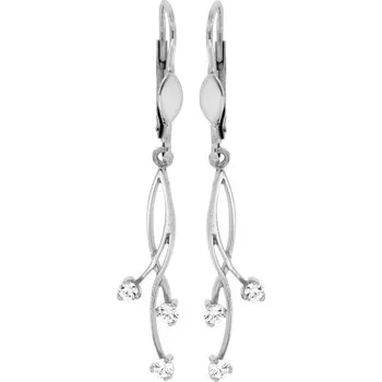 Náušnice Zlatnictví U Kostela Dámské zlaté náušnice se zirkony 082zb 598039312