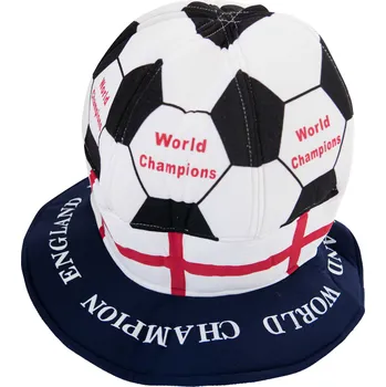 Klobouk Fanouškovský fotbalový klobouk Anglie bílá