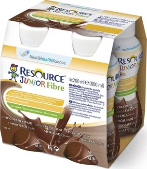 Speciální výživa Nestlé Resource Junior Fibre kakao 4x 200 ml