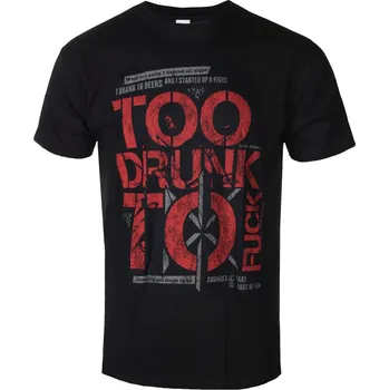 Pánské tričko Tričko metal pánské Dead Kennedys - Too Drunk - ROCK OFF - DKTS03MB