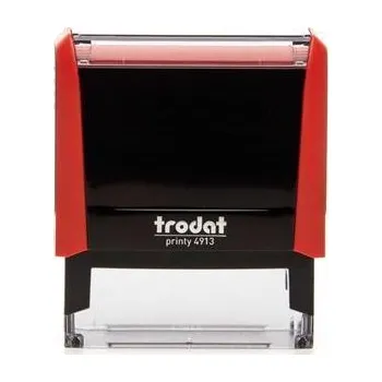 Kancelářské potřeby Razítko Printy 4913, červená-černá, černý polštářek, TRODAT