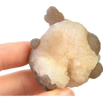 Přírodní kámen Sběratelský chalcedon šedý 62g